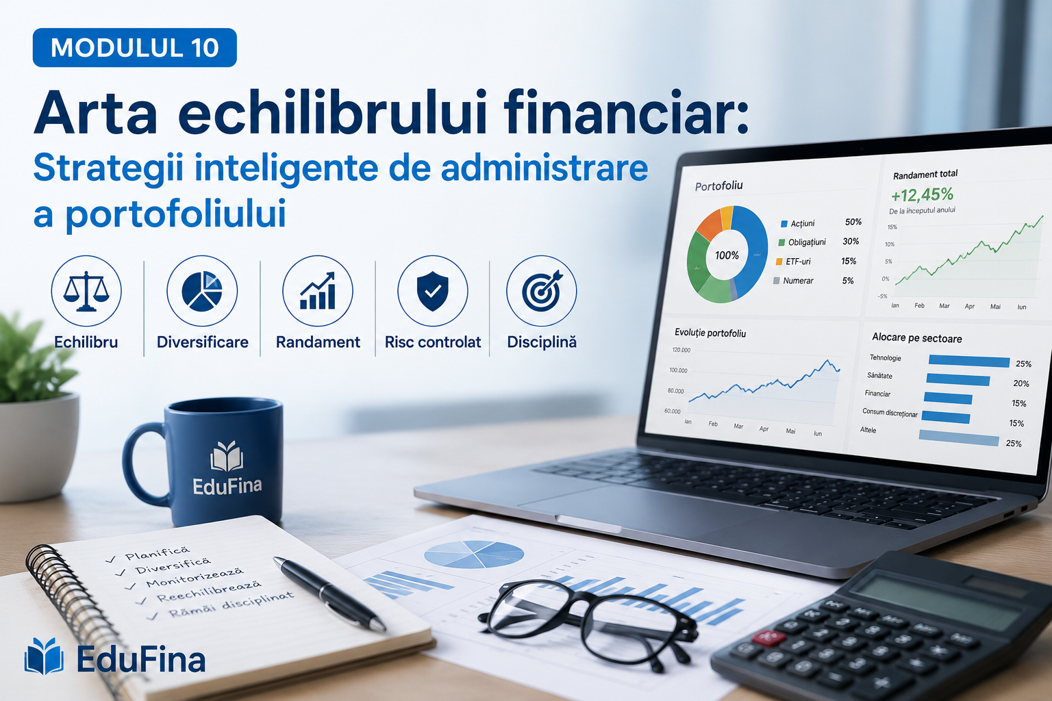 10. Arta echilibrului financiar: Strategii inteligente de administrare a portofoliului