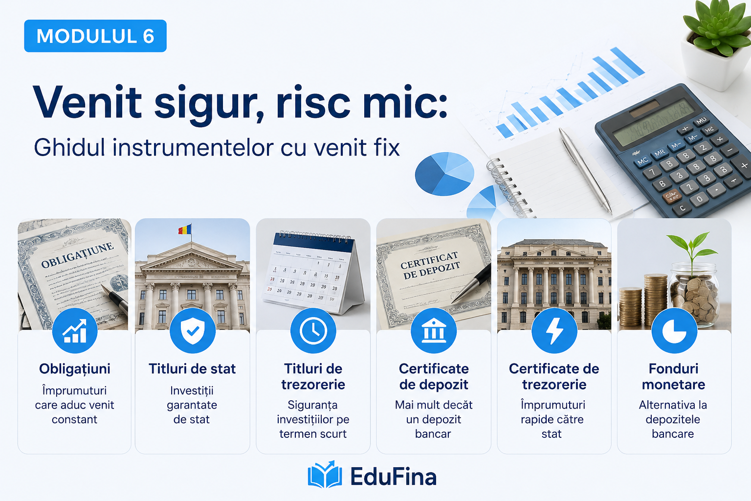 06. Venit sigur, risc mic: Ghidul instrumentelor cu venit fix